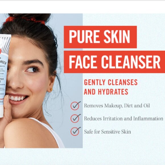 FIRST AID BEAUTY Pure Skin Face Cleanser - Picture 4 of 10